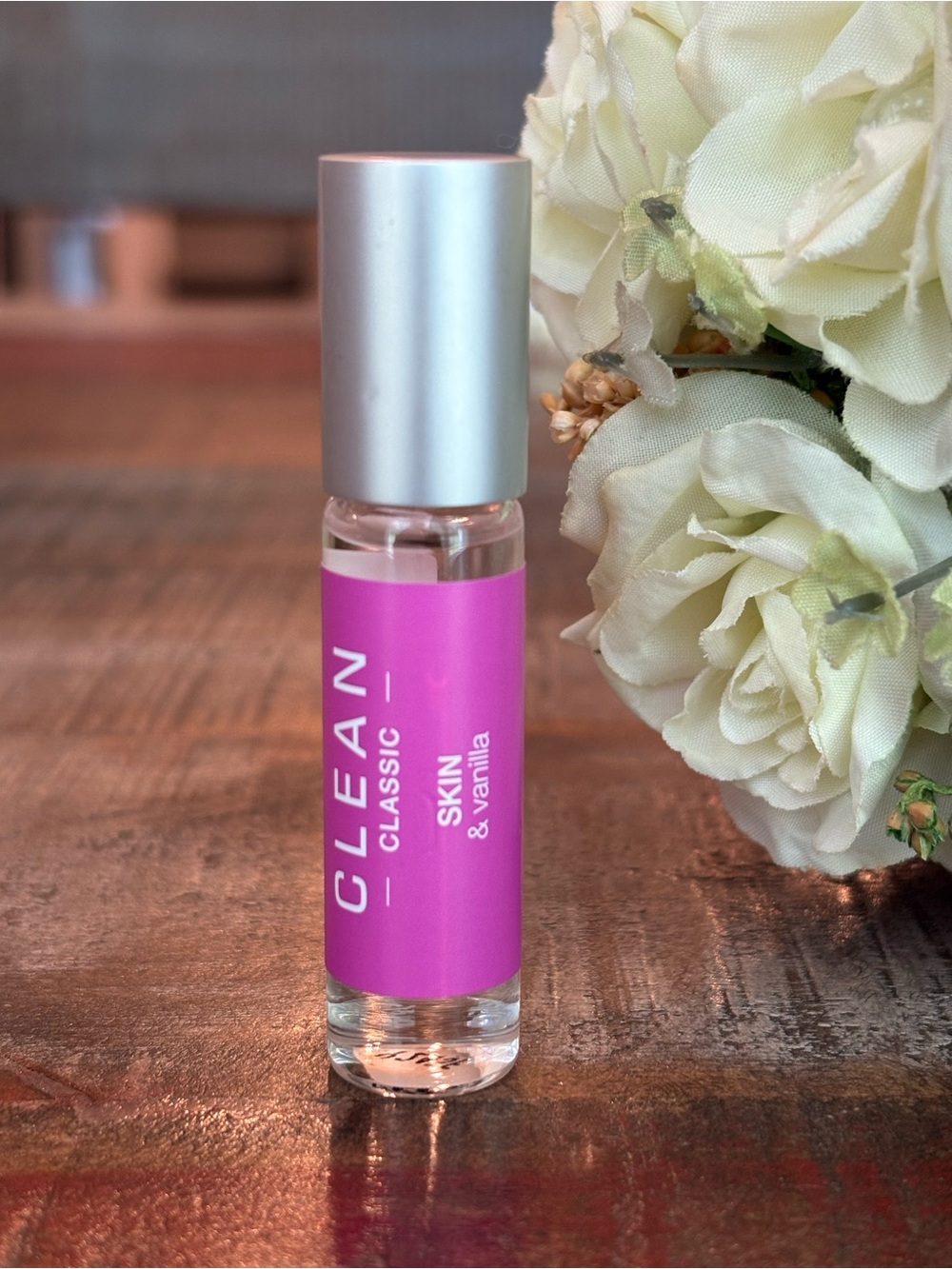 New CLEAN CLASSIC Mini Fragrance ROLLERBALL in SKIN & VANILLA!